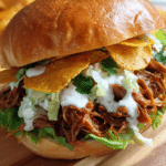 Pulled BBQ Chipotle Ranch Sandwiches