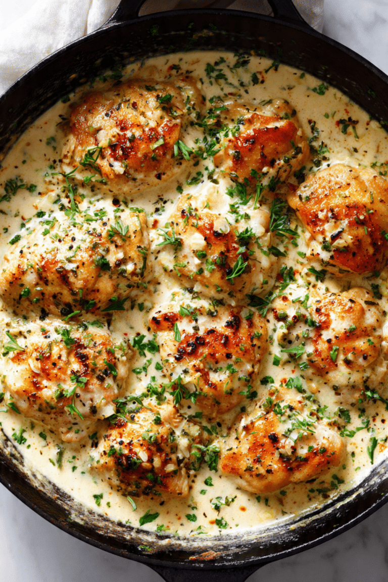 Creamy Garlic Chicken