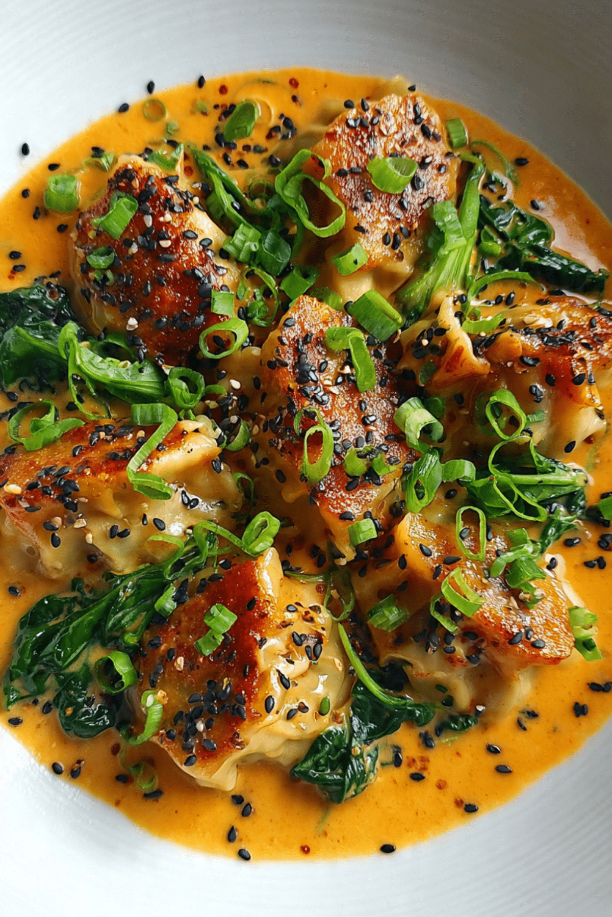 Easy One Pan Dumplings