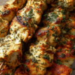 Creamy Chicken Tikka Kebabs