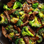 Sesame Beef and Broccoli
