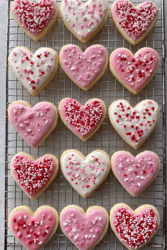 Heart-Shaped Sugar Cookies
