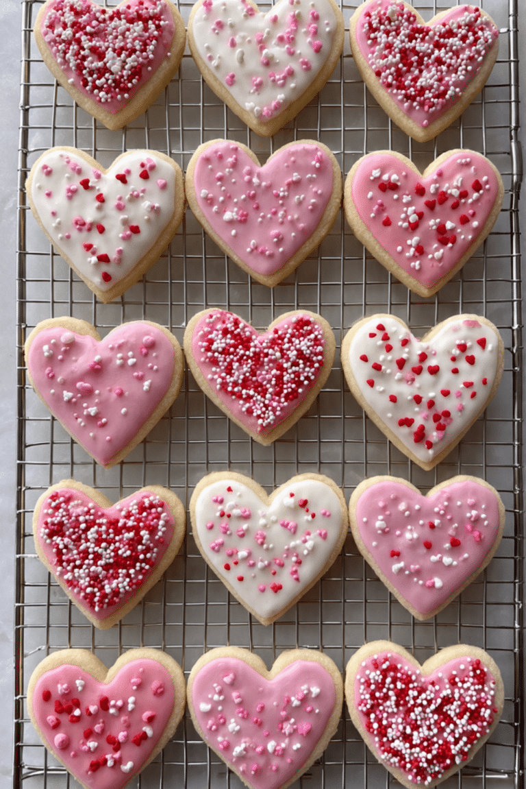 Heart-Shaped Sugar Cookies