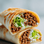 Nacho Beef Folded Wrap