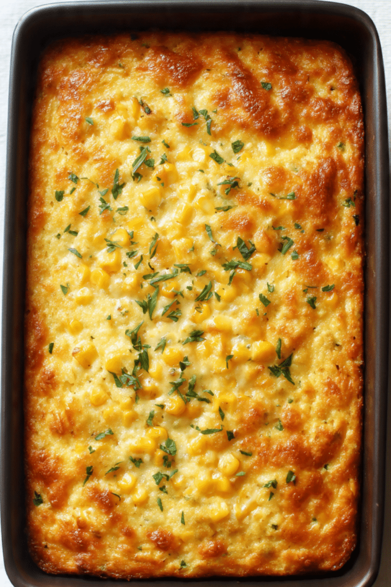 Everybody’s Favorite Corn Casserole