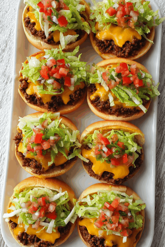 Taco Cheeseburgers