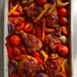 Harissa Chicken & Chorizo Traybake