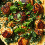 Chicken with Coconut Kale