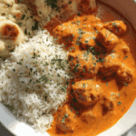 20-MINUTE BUTTER CHICKEN WITH GARLIC NAAN
