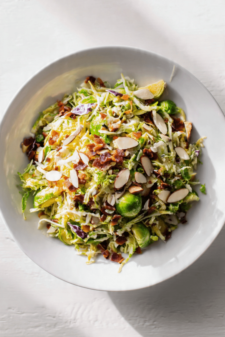 Bacon and Brussels Sprout Salad