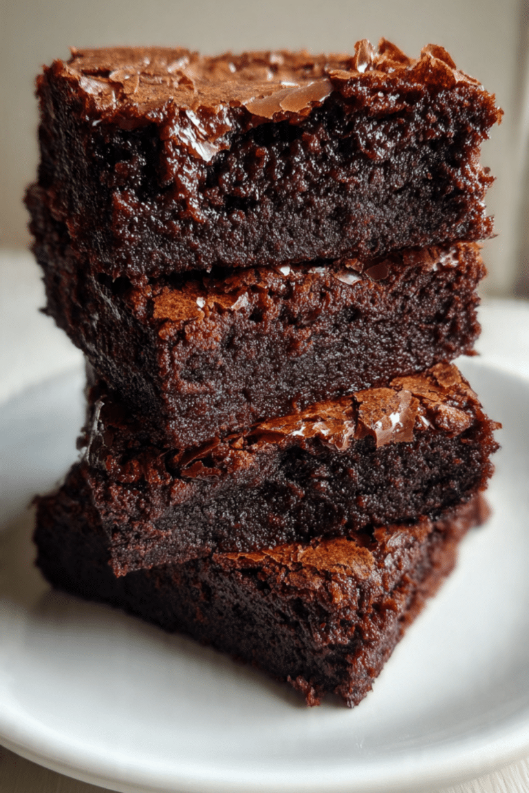 Fudgy Chocolate Brownies