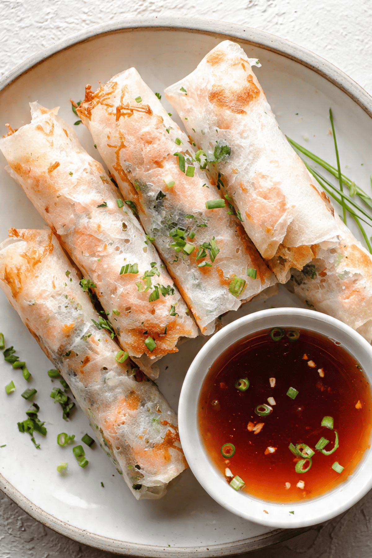 BAKED SALMON CRUNCHY RICE PAPER BOATS!