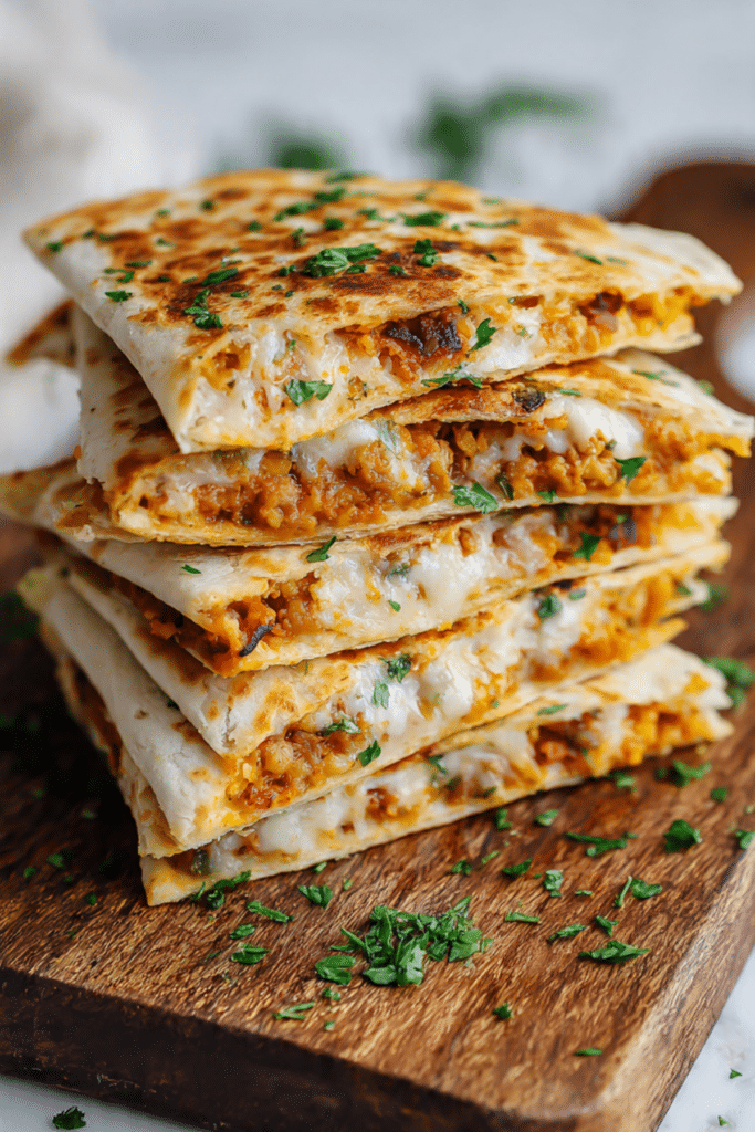Quick and Easy Lentil Quesadillas
