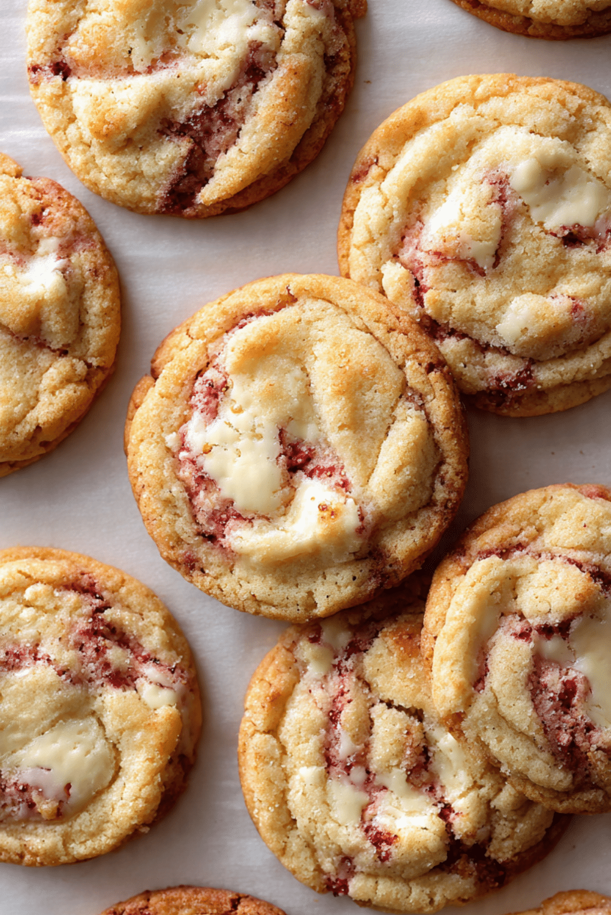 Strawberry Cheesecake Cookies