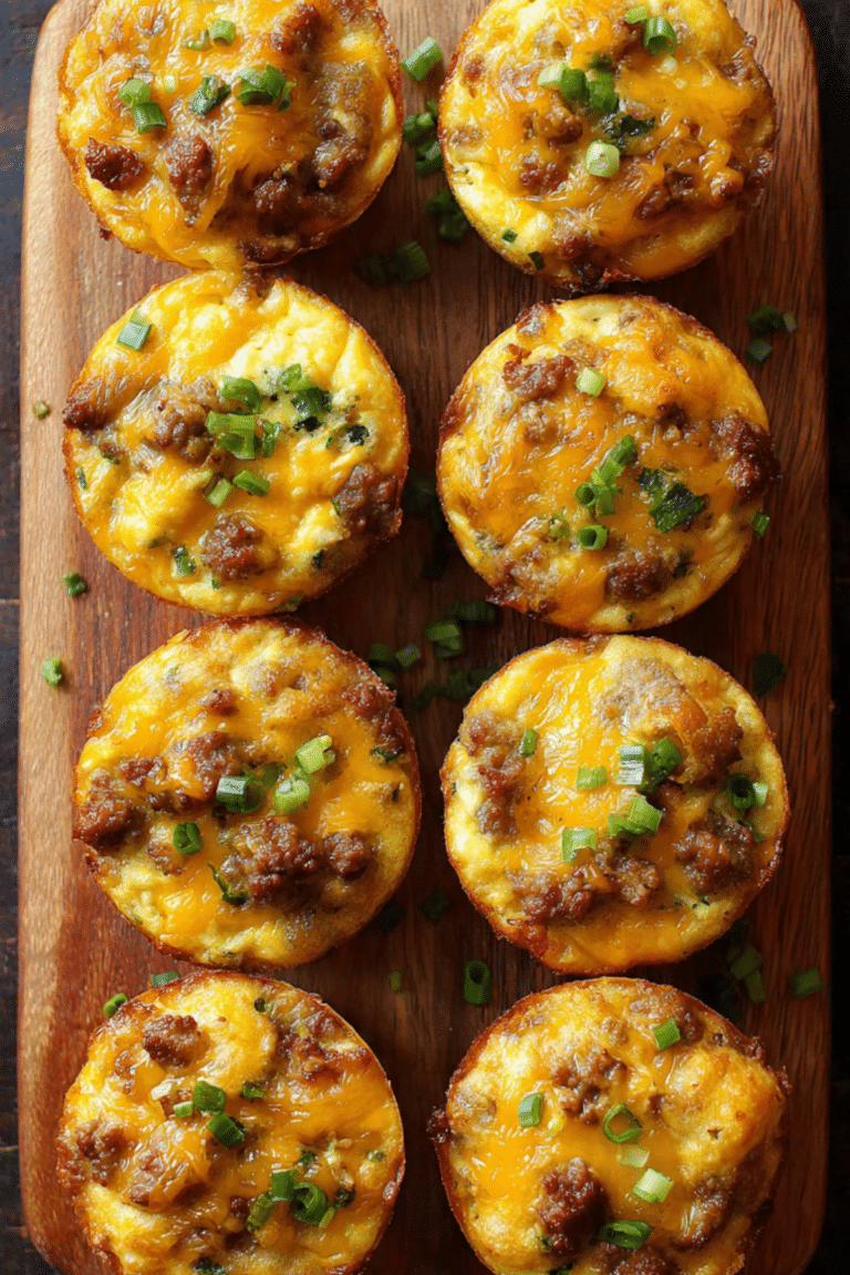 Sausage & Egg Muffins
