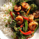 Honey Garlic Shrimp Stir-Fry