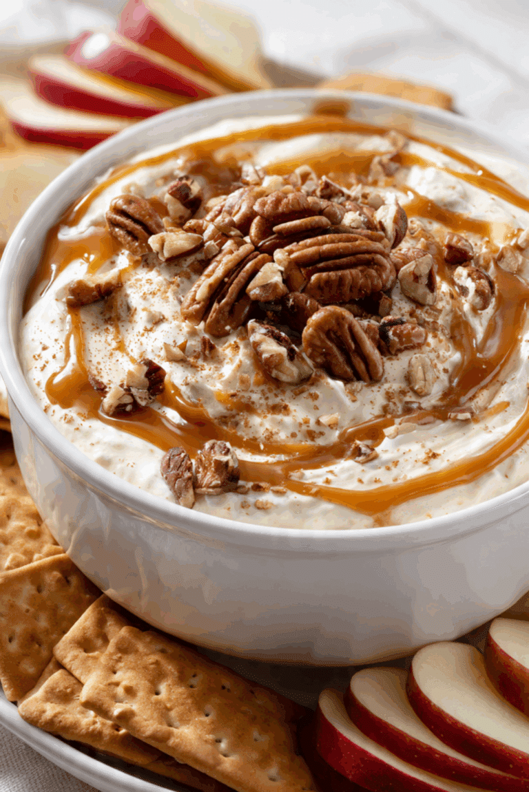 Cheesecake Caramel Apple Dip