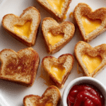 Mini Grilled Cheese Hearts Recipe