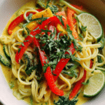 Green Curry Noodles