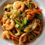 Yaki Udon With Shrimp
