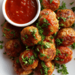 Mini Turkey Meatballs