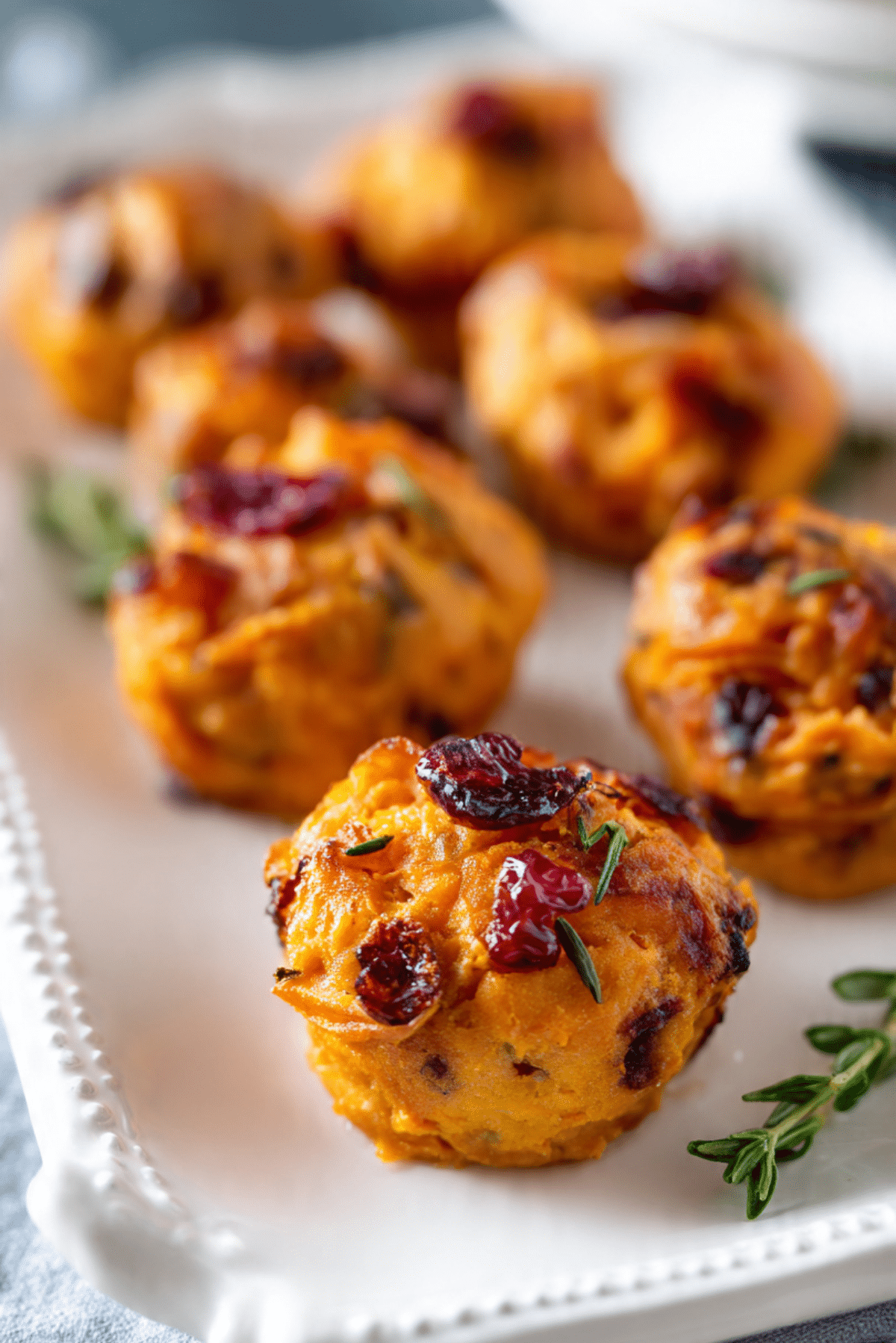 Sweet Potato & Cranberry Bites Recipe