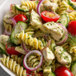Spring Chicken Pasta Salad