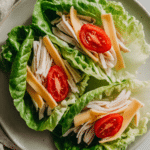 Turkey and Cheese Lettuce Wraps