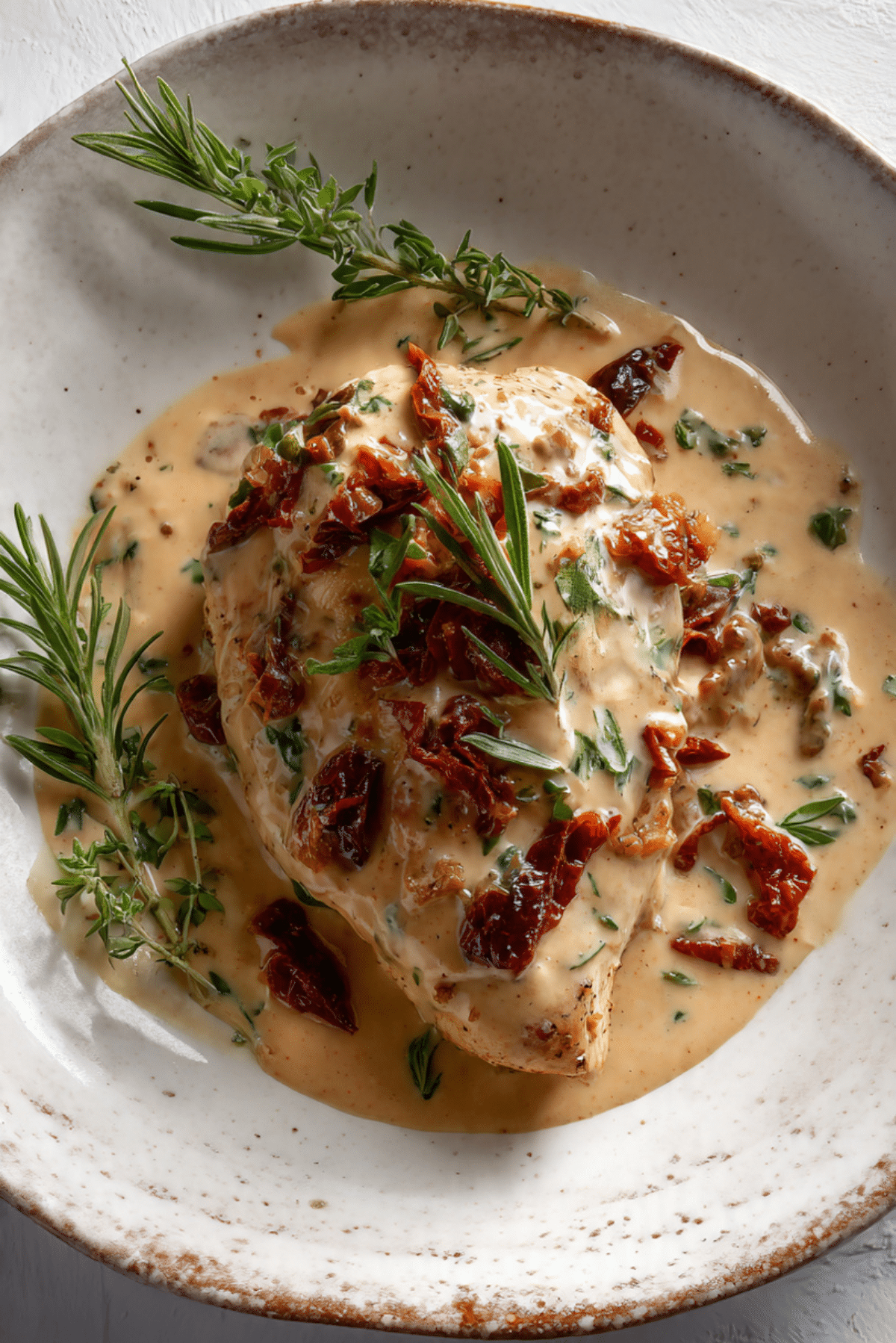 Chicken with Sun-Dried Tomato Cream