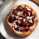 Cherry Almond Puff Pastry Tart