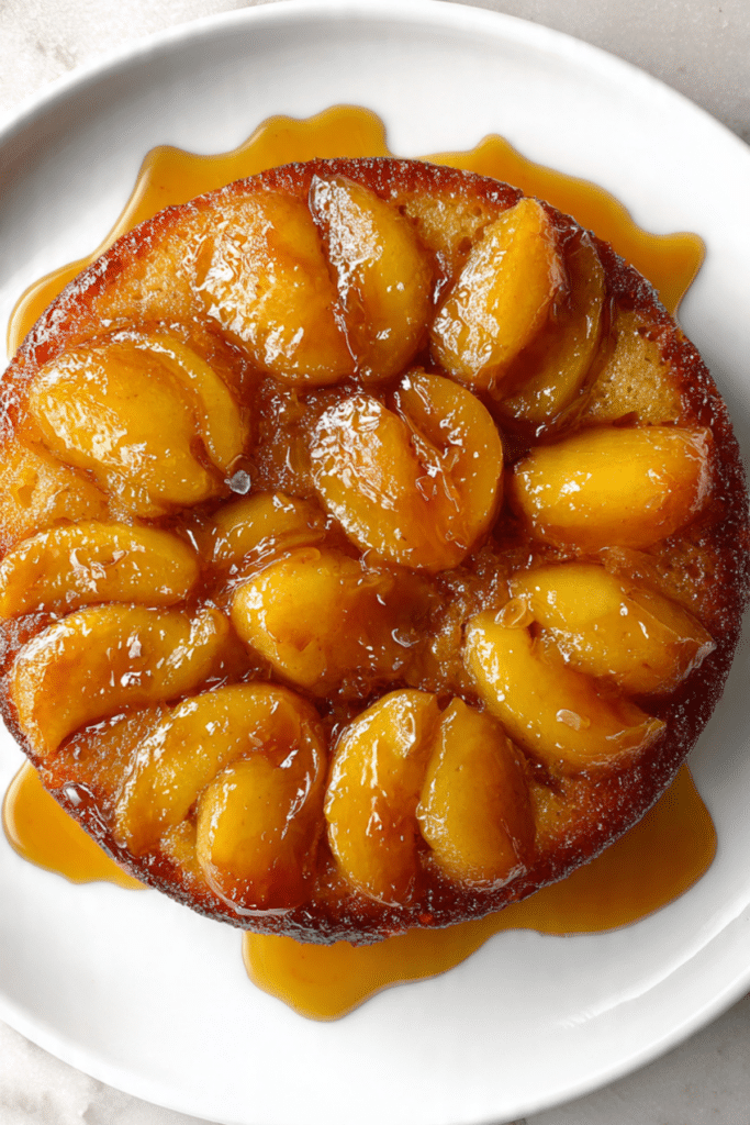 Caramelized Apple Upside Cake