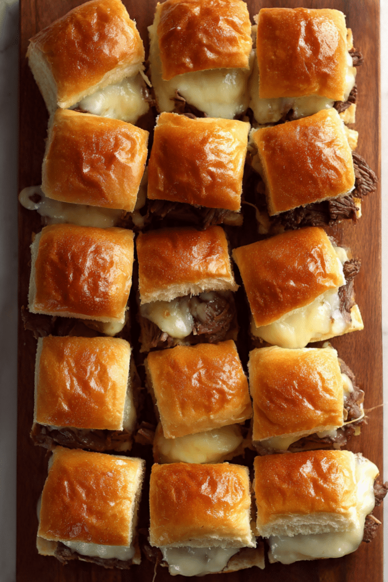 Steak and Cheese Sliders