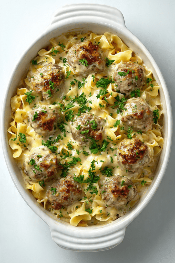 Swedish Meatball Casserole