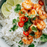 Shrimp and Coconut Rice Bowl