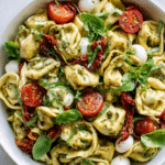 Pesto Tortellini Pasta Salad
