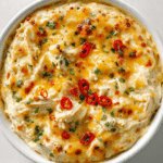 Creamy Banana Pepper Chicken Dip Recipe