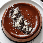 Triple Chocolate Cheesecake with Oreo Crust