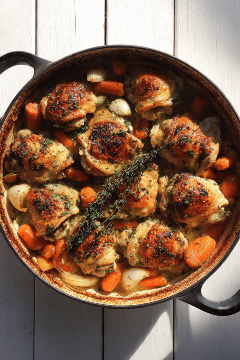 Classic French Chicken Casserole