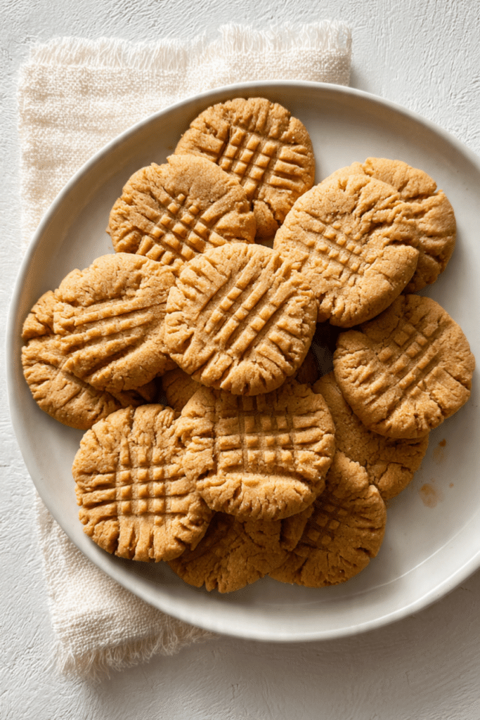 Flourless Peanut Butter Cookies