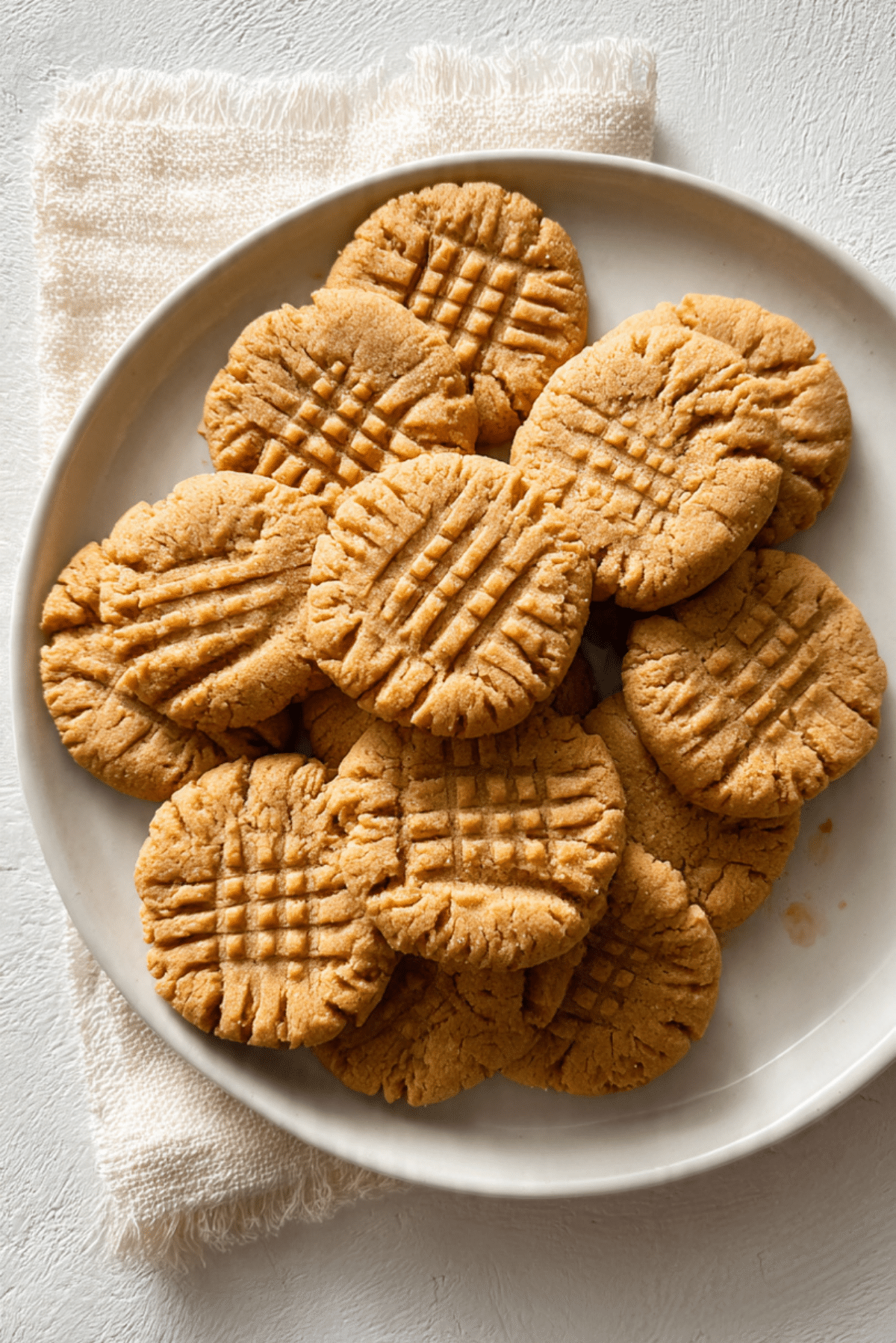 Flourless Peanut Butter Cookies