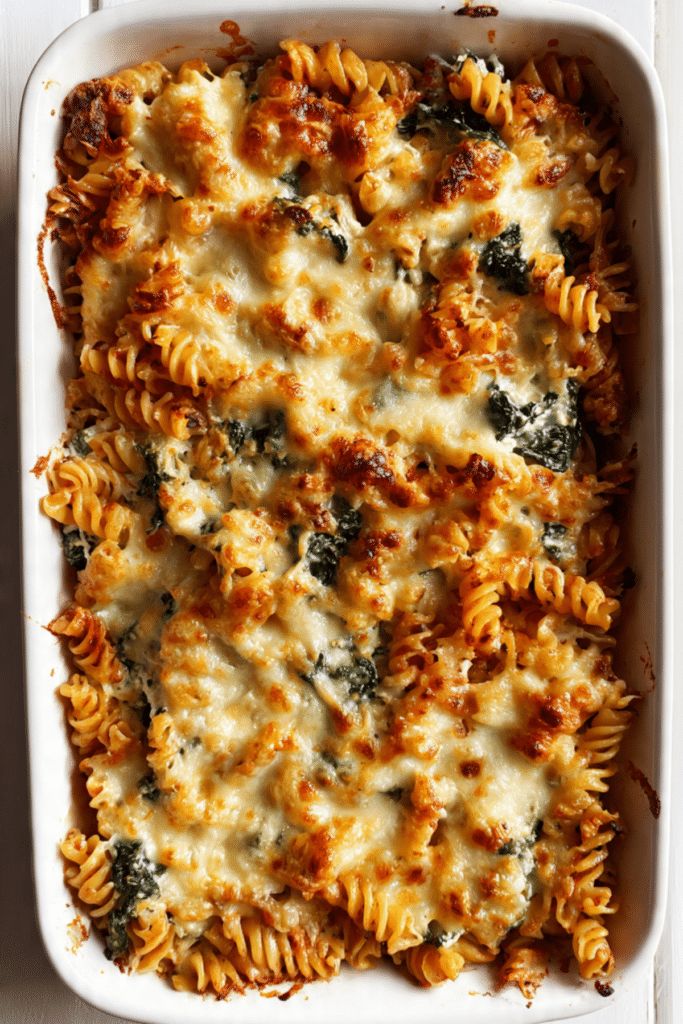 Baked Fusilli with Ricotta & Broccoli Rabe Recipe