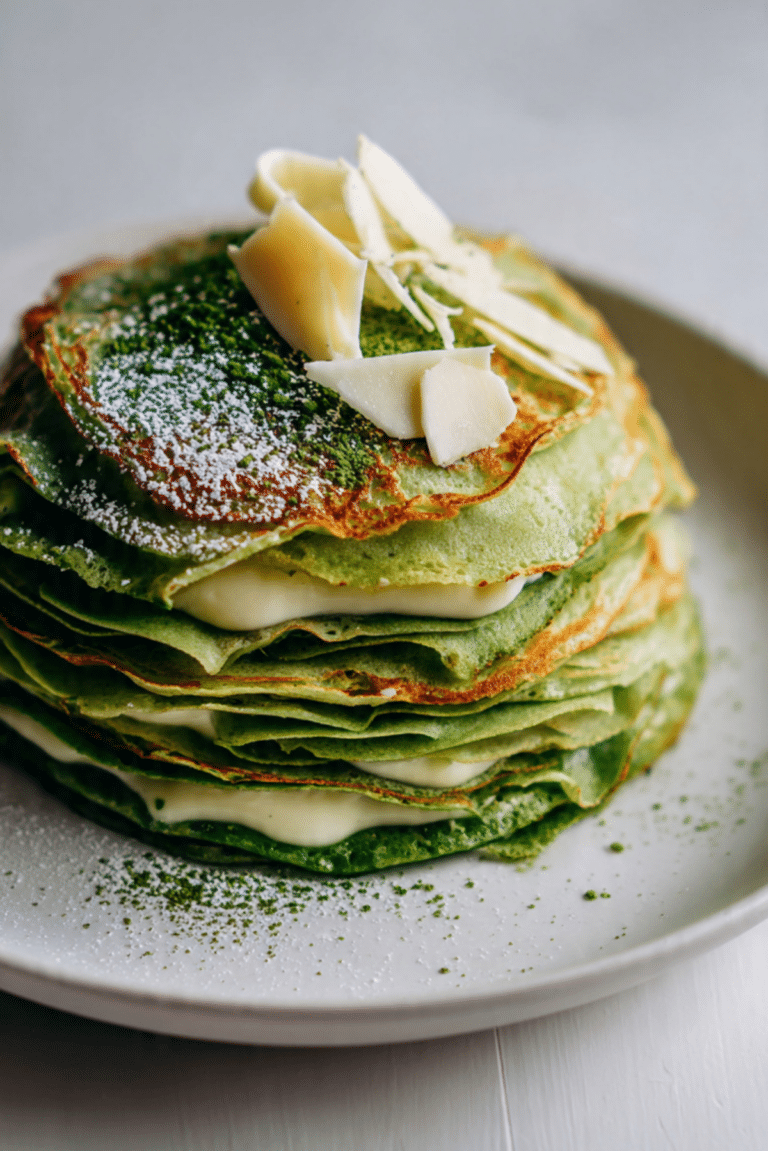 Matcha Crepes