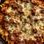 Easy Skillet Lasagna