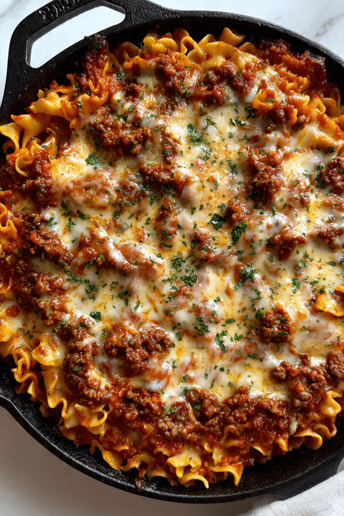 Easy Skillet Lasagna