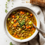 Simple French Lentil Soup