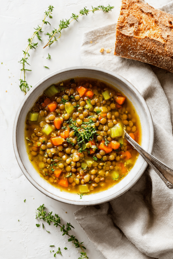 Simple French Lentil Soup