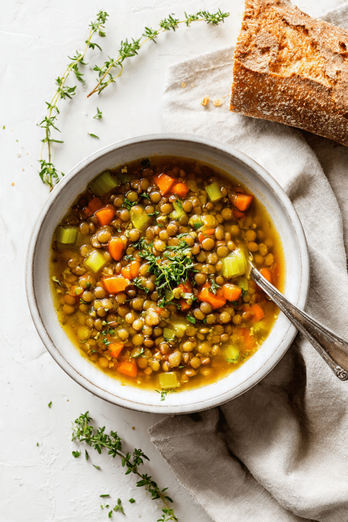 Simple French Lentil Soup
