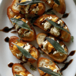 Pumpkin Sage Crostini