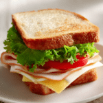 Turkey and Cheese Sandwich