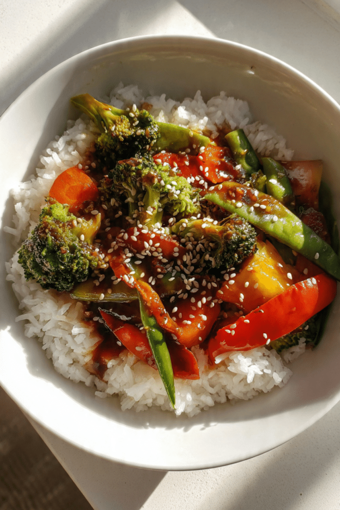 Rice Bowl with Vegetables